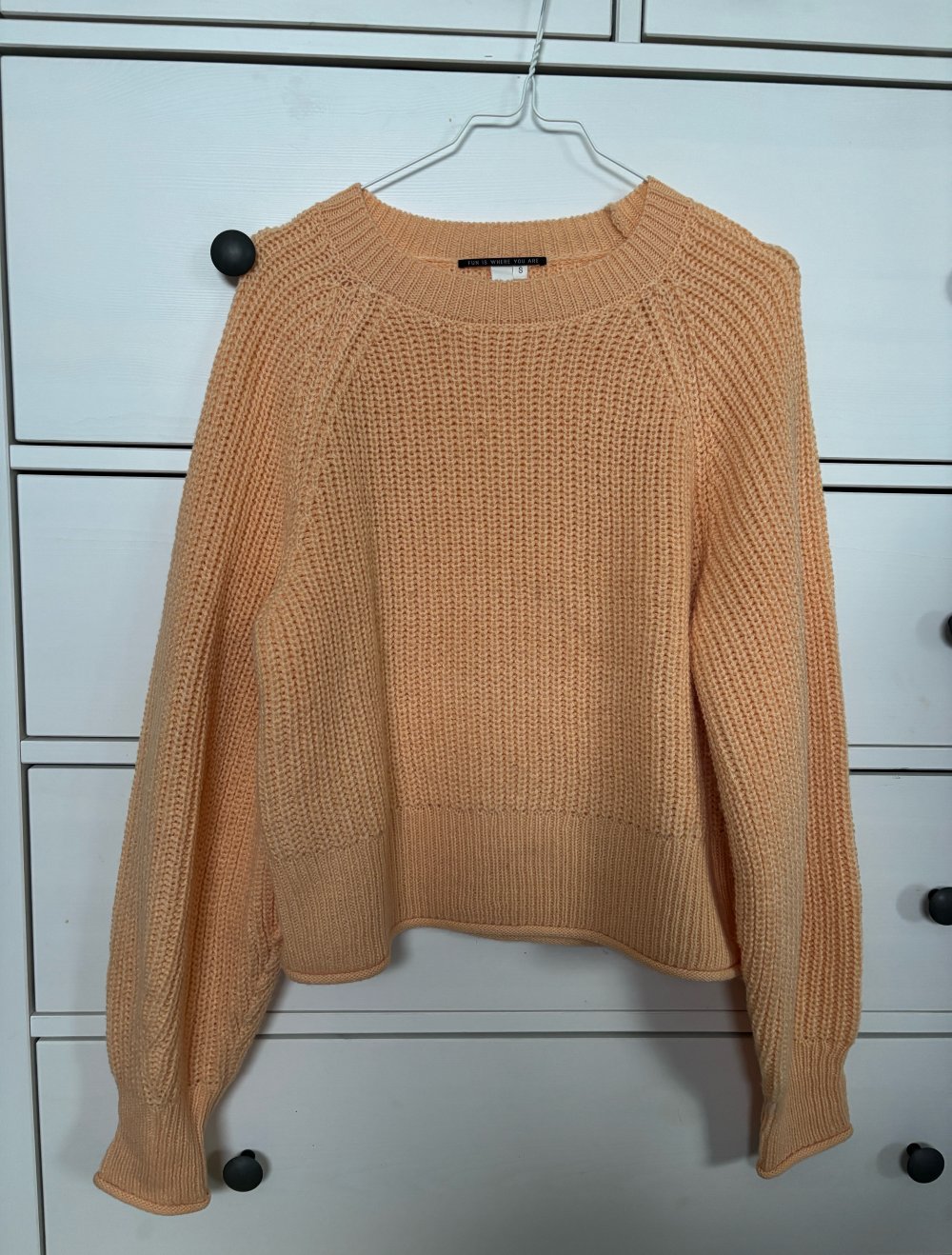 strickoullover apricot