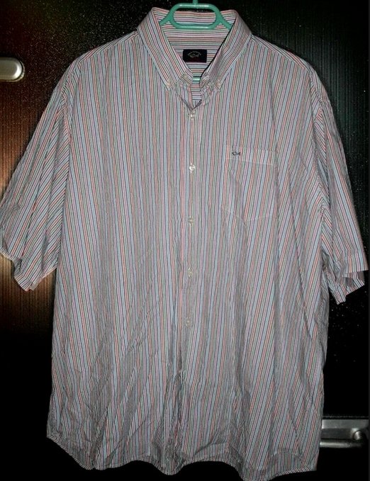 Paul & Shark Yachting Kurzarm Hemd multicolor Gr.XXL / KW 46 Übergrösse