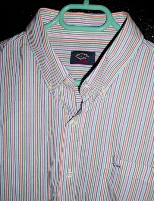 Paul & Shark Yachting Kurzarm Hemd multicolor Gr.XXL / KW 46 Übergrösse