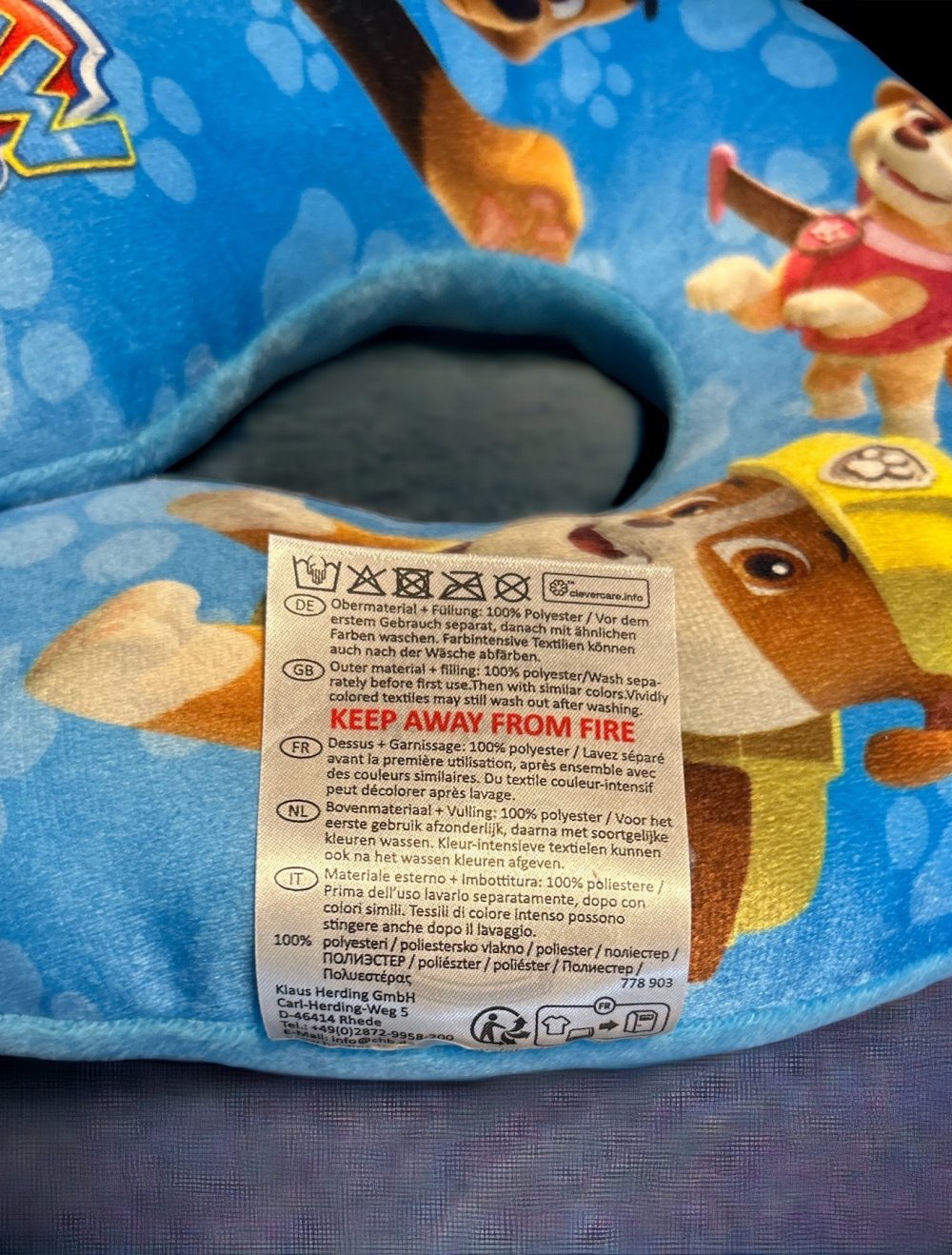 Paw Patrol Nackenkissen | Neu mit Etikett