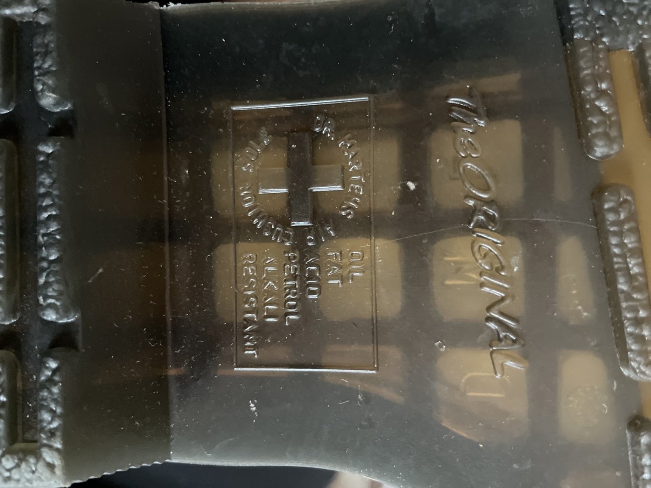 Dr. Martens pink metallic