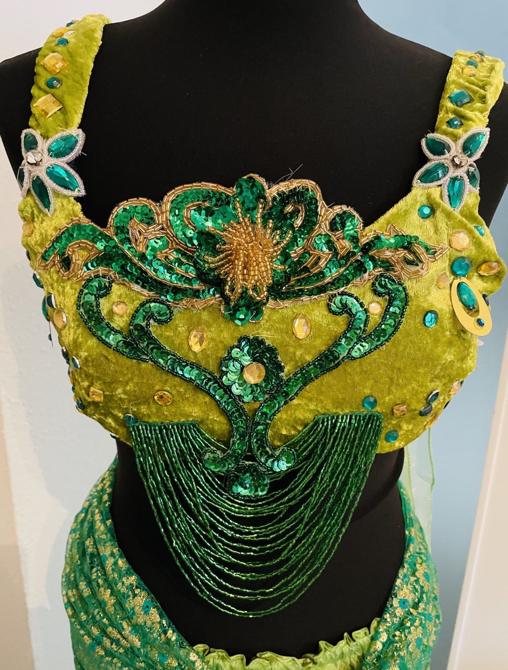 Kostüm orientalischer Tanz Bauchtanz Handmade