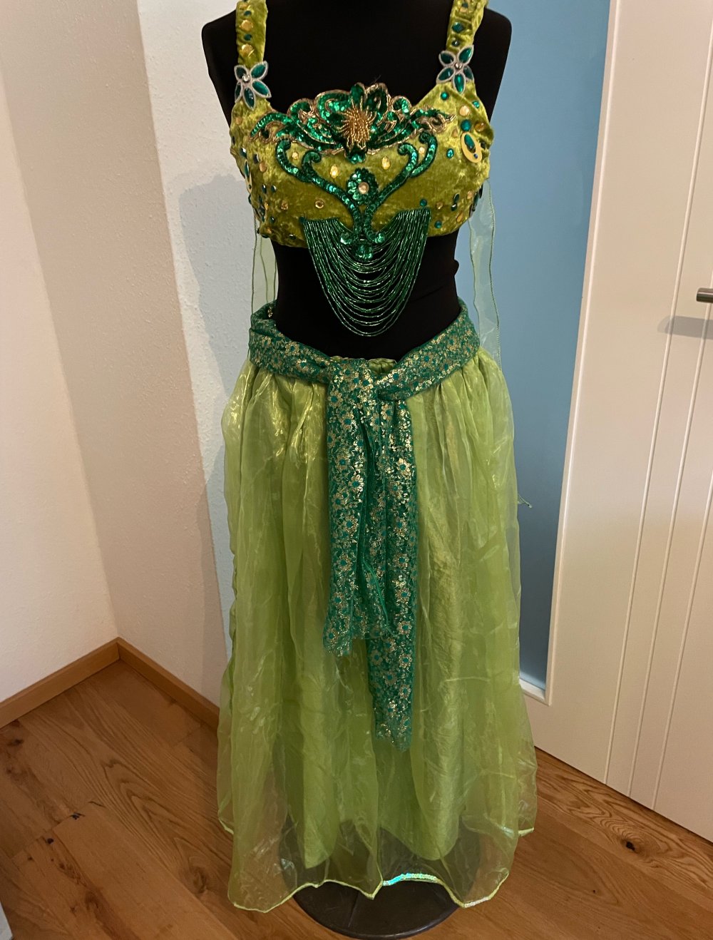 Kostüm orientalischer Tanz Bauchtanz Handmade