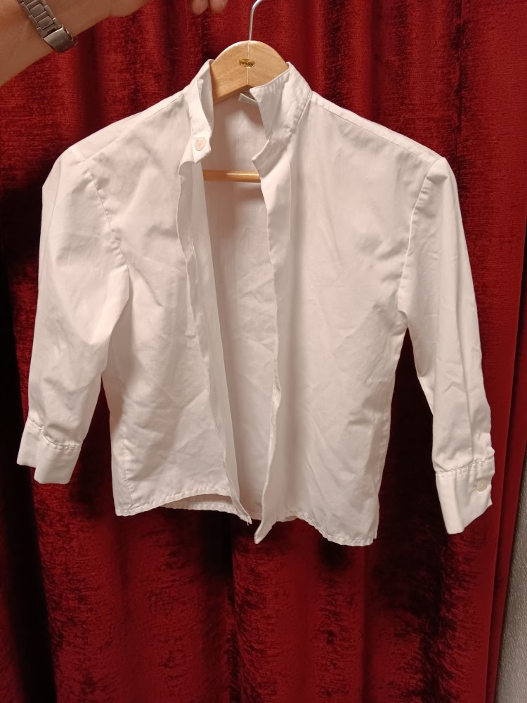 Weißes Hemd für Jungs,  Größe: 104, Marke: Page young fashion,  sehr guter Zustand