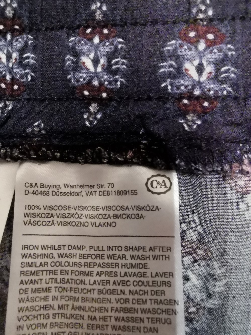 Stoffhose von C&A (Gr. 46)