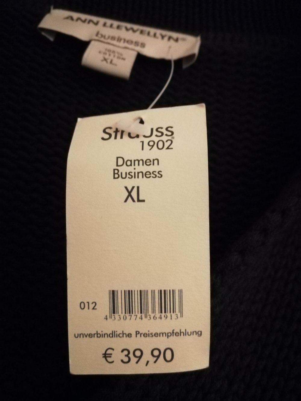 Pullover von Ann Llewellyn (Gr. XL)