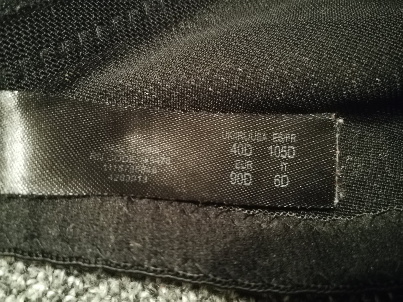 schwarzer BH (Gr. 90 D)