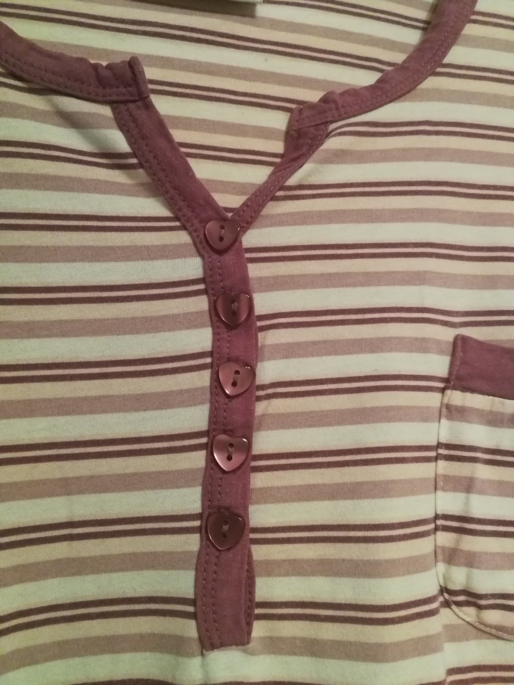 gestreiftes Nachthemd von Gina Benotti (Gr. 44/46)