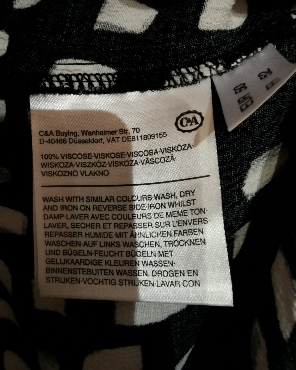 Stoffhose von C&A (Gr. 50)