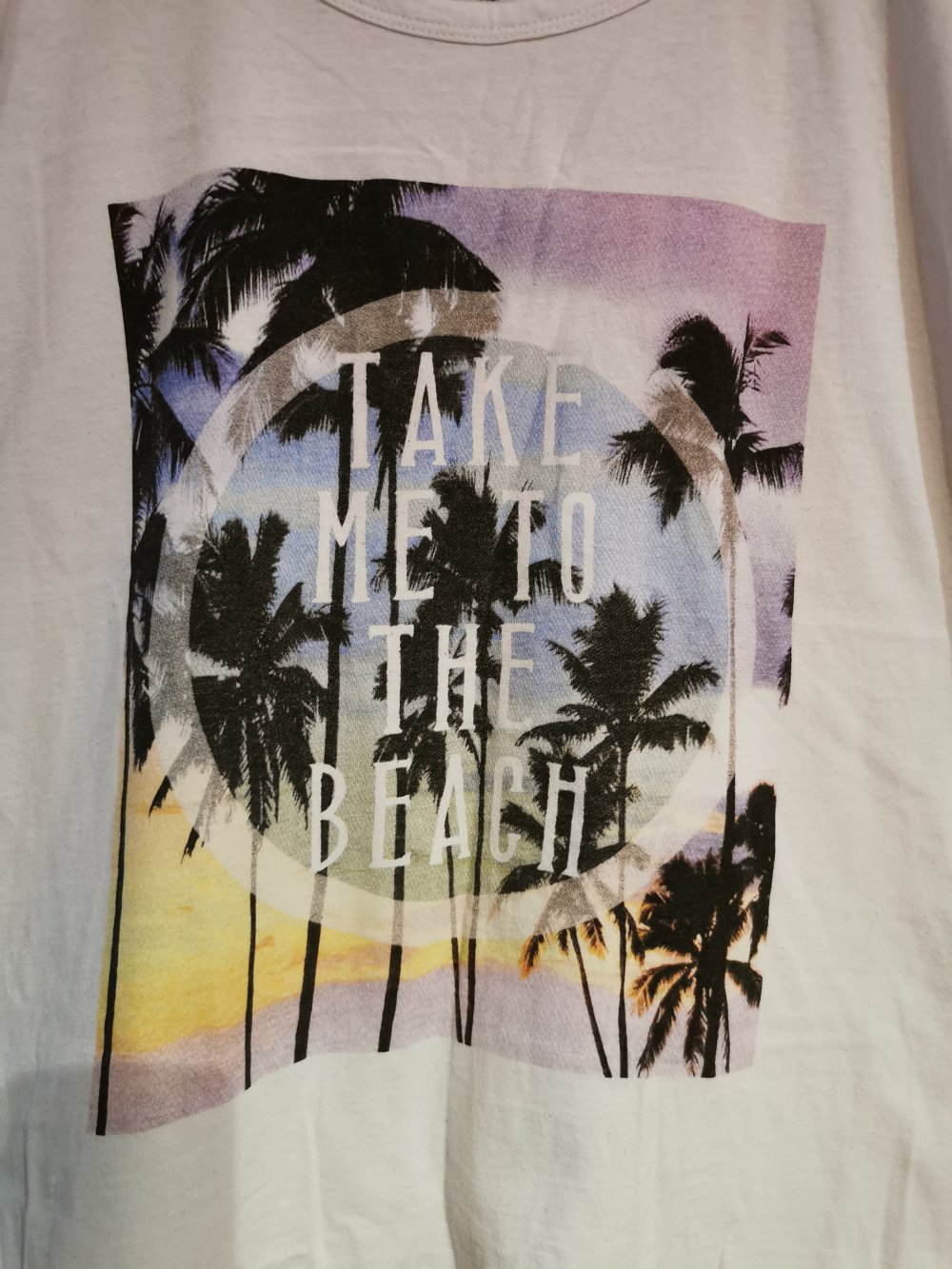 T-Shirt mit Print (Gr. 48)