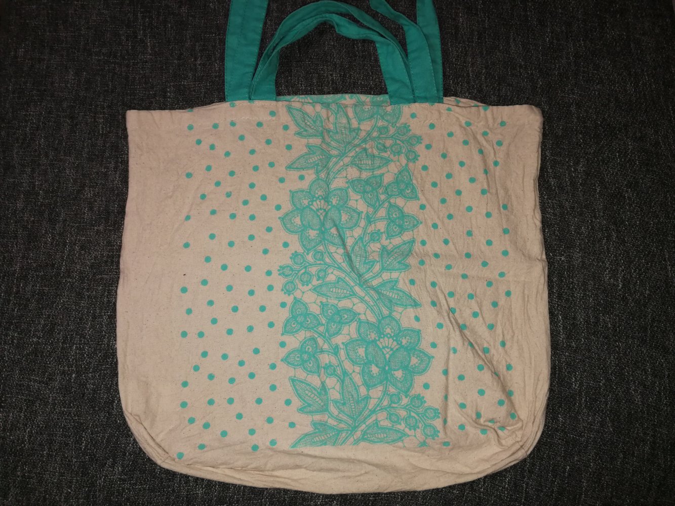 Stoffbeutel mit Muster