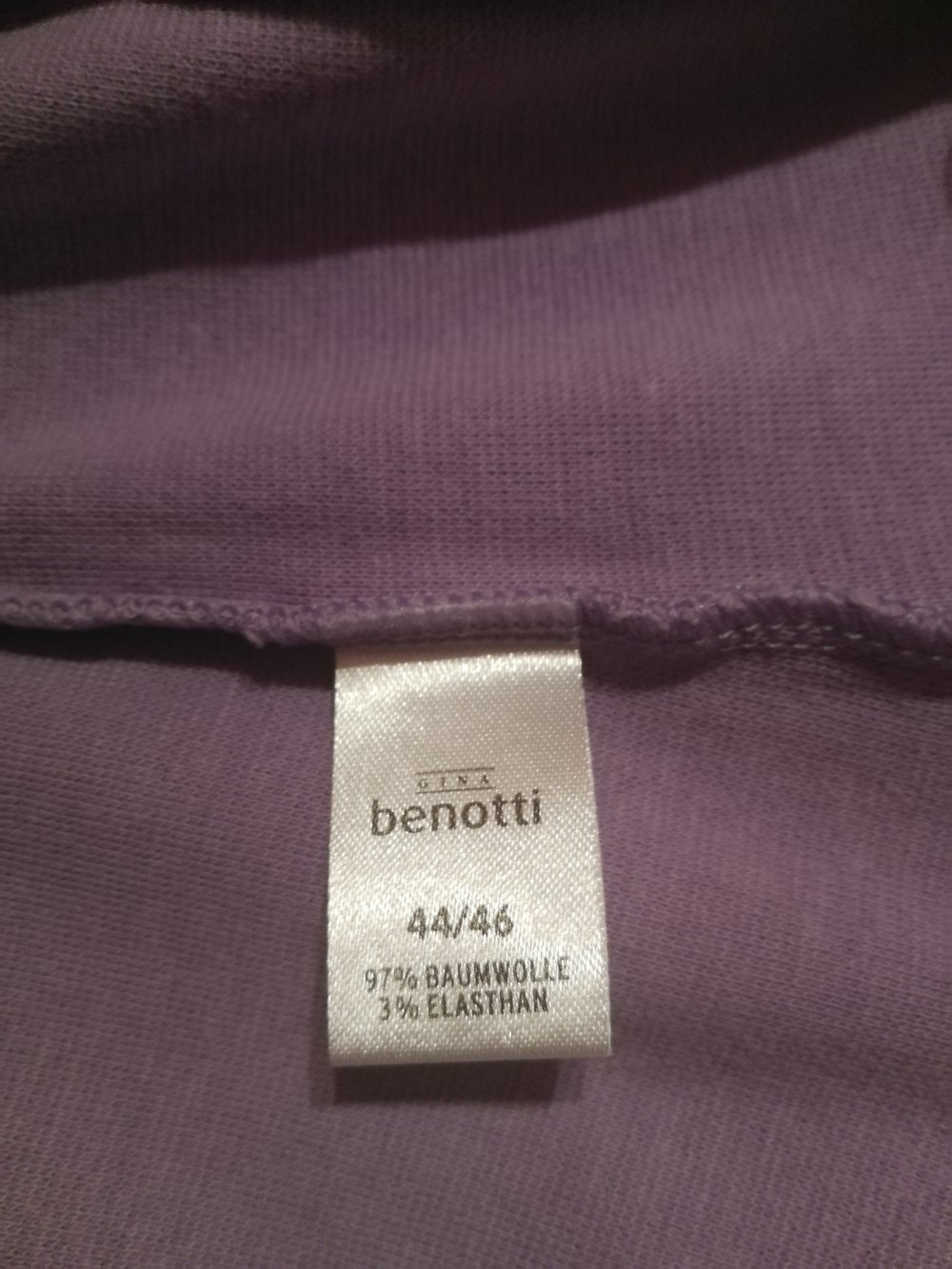 Unterhemd von Gina Benotti (Gr. 44/46)