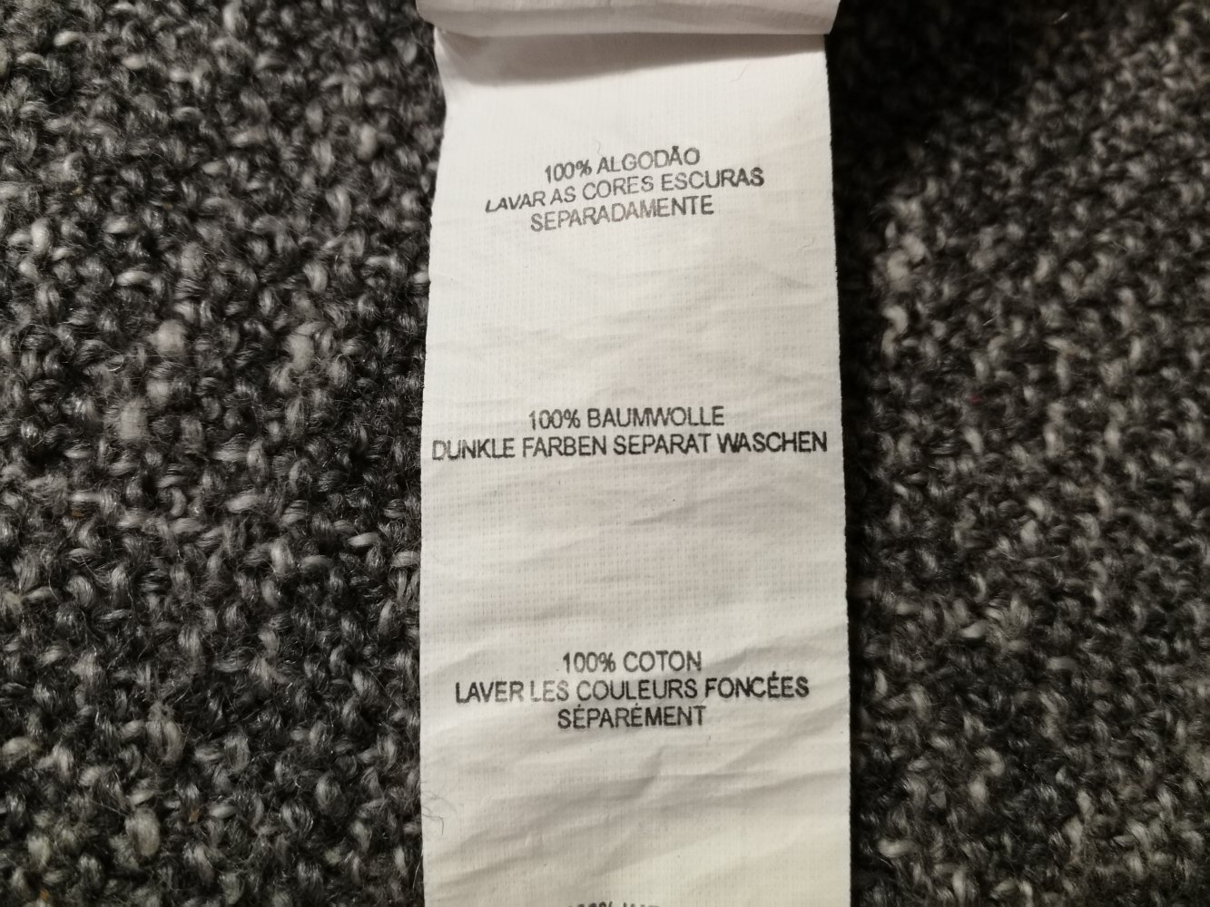 Stoffbeutel mit Muster