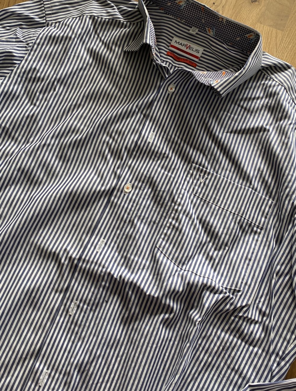 Marvelis Hemd Streifen - XL