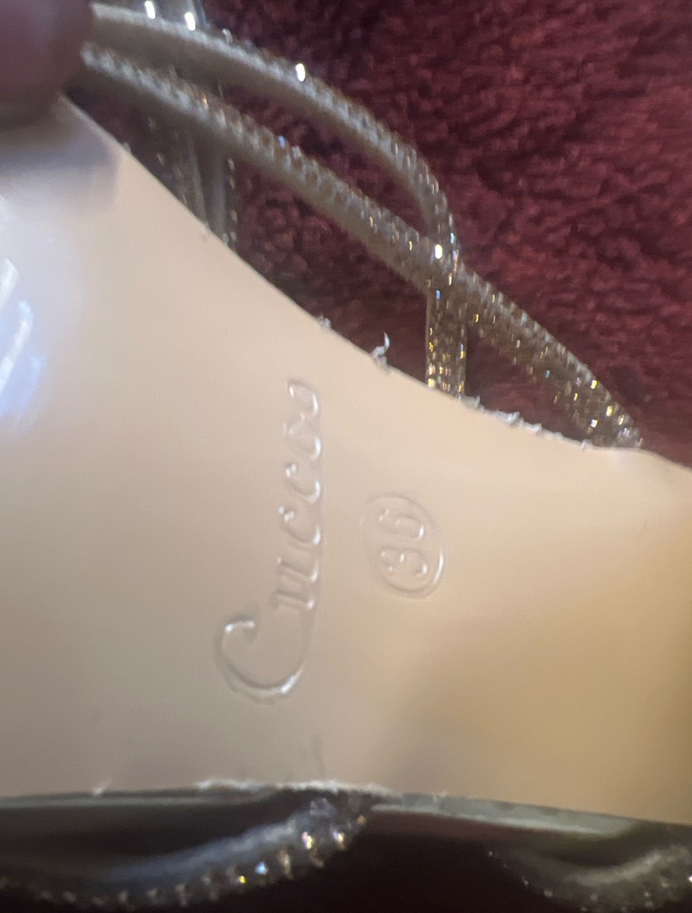 Damen Pumps Gold 36 Cuccoo