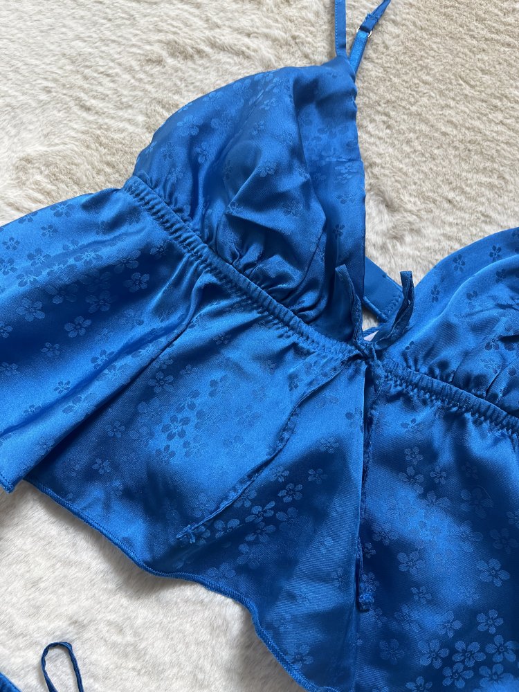 Nachtwäsche BH und Slip