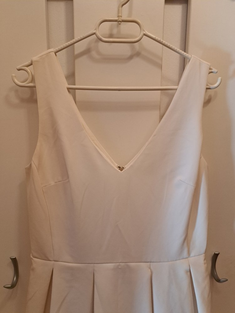 Pimkie Kleid Gr. S weiß 50ies