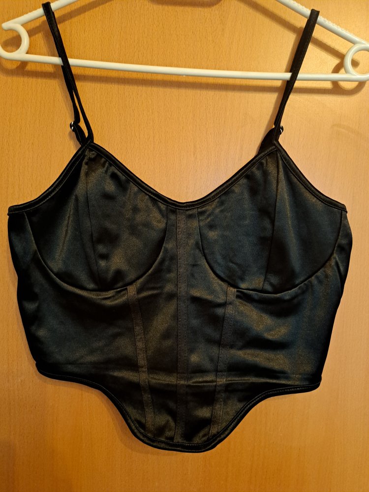 Bustier Top Gr. 38 Satin Dessous