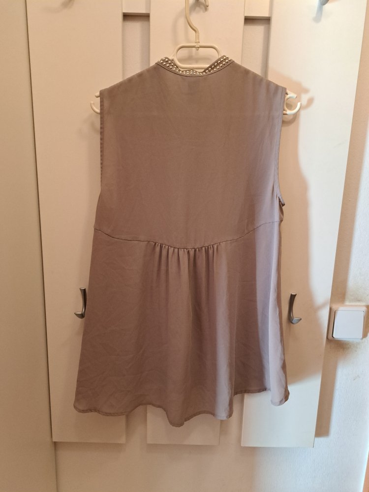 H&M Bluse Gr. 38 Strass Pailetten Top