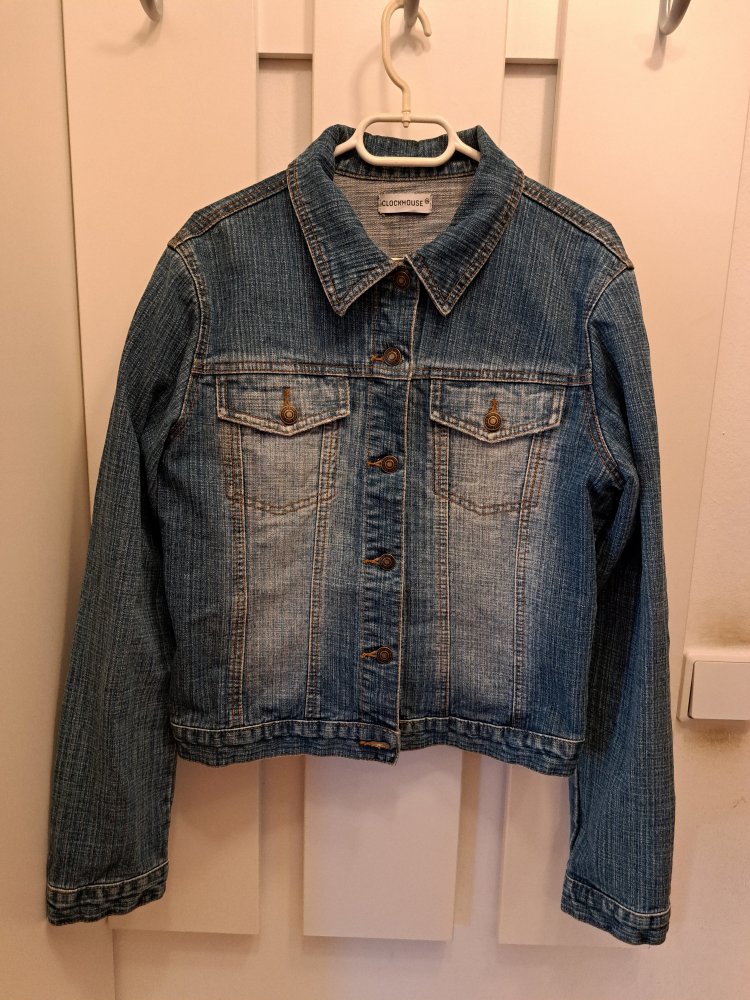 Jeans Jacke Gr. 38 Denim