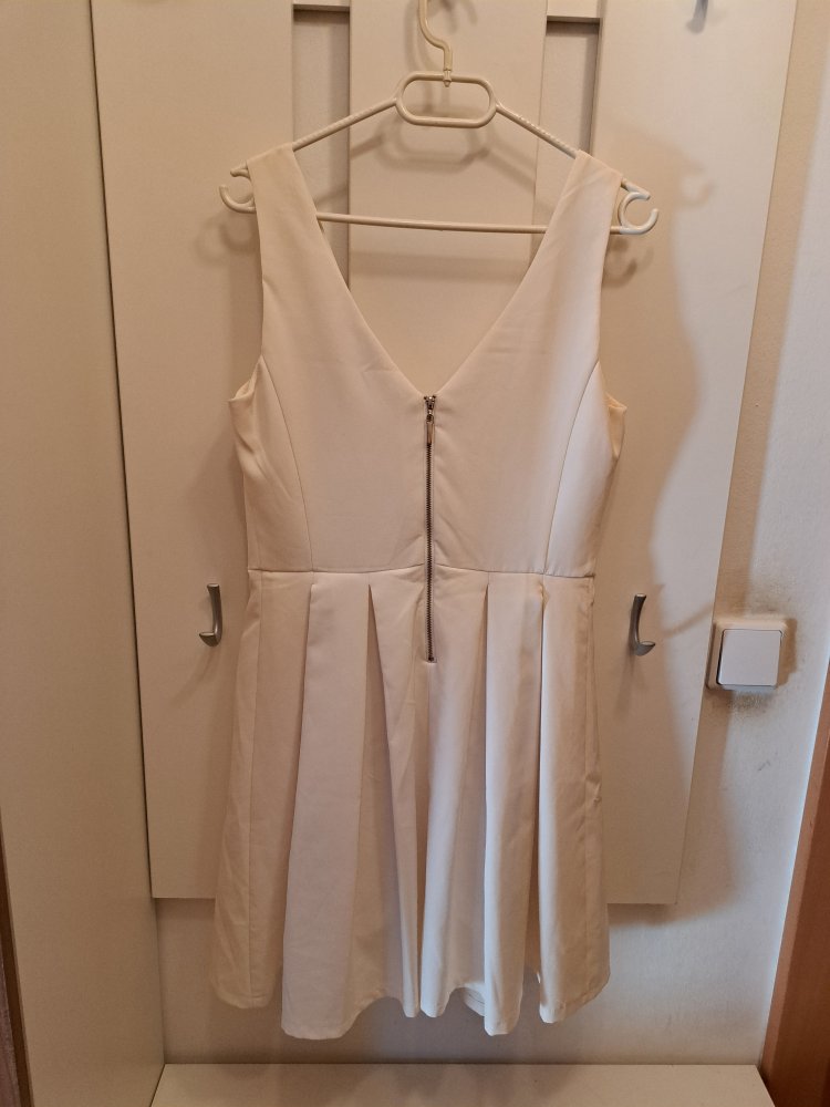 Pimkie Kleid Gr. S weiß 50ies