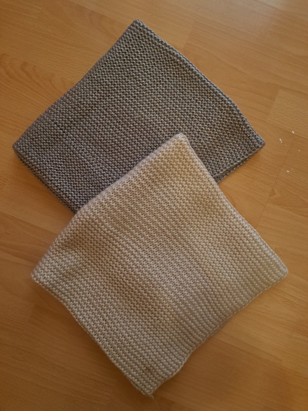 2x H&M Rund Schal - Strick Loop Tuch