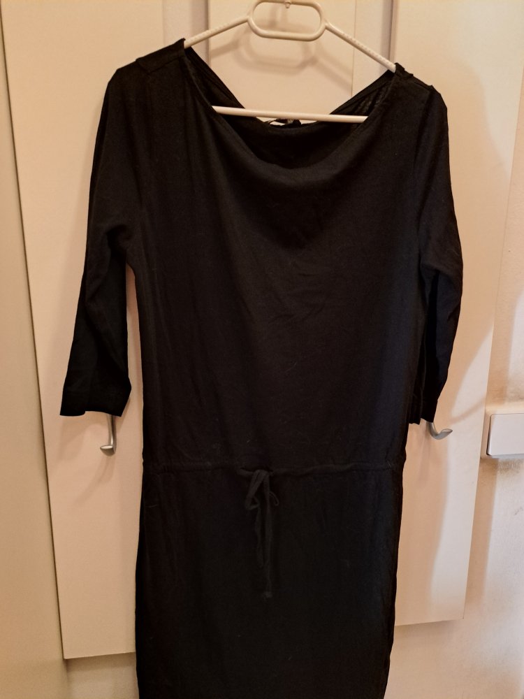 H&M Kleid Gr. S Basic schwarz