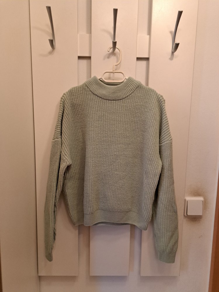 Strick Pullover Gr. S mintgrün Sweater