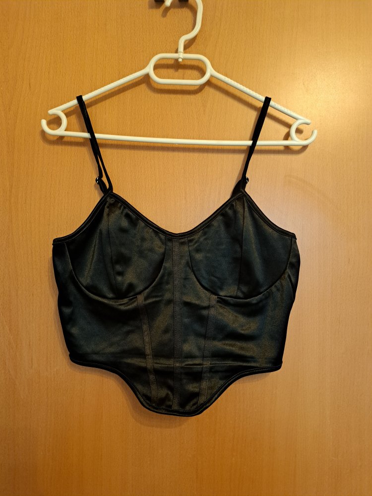 Bustier Top Gr. 38 Satin Dessous