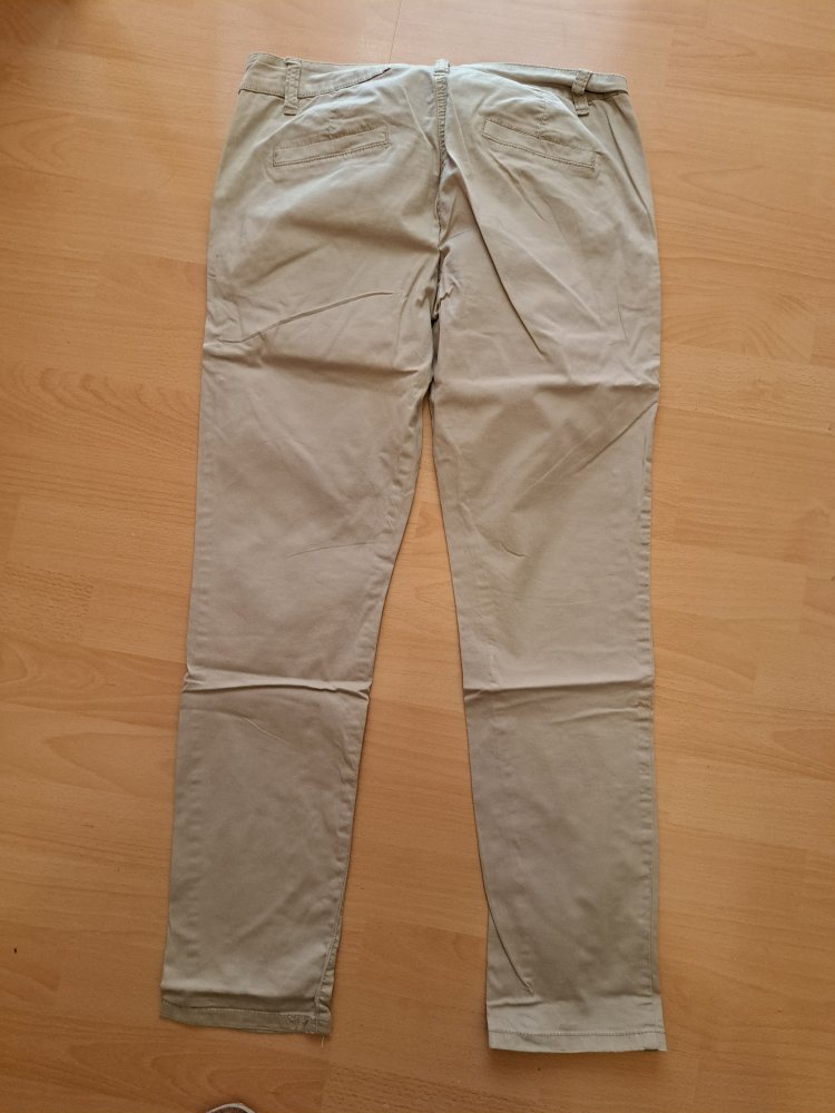 Cargo Hose Gr. 36 beige Clockhouse