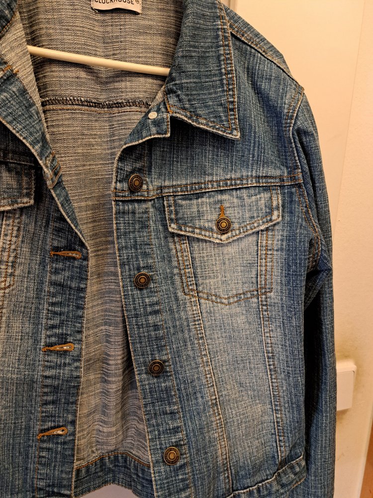 Jeans Jacke Gr. 38 Denim