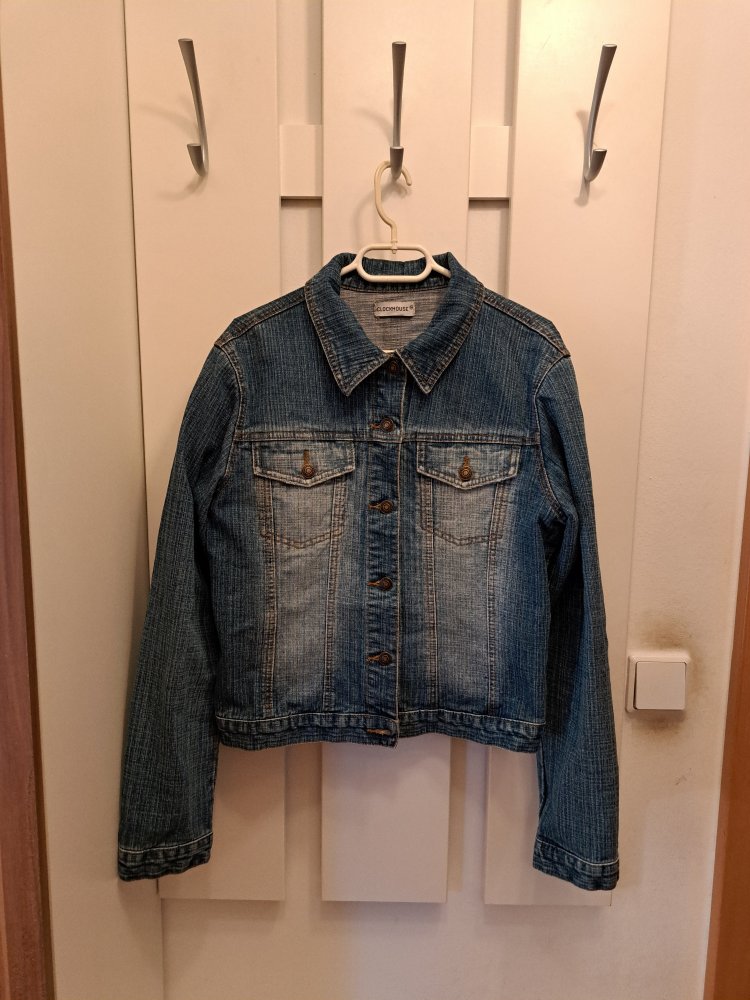 Jeans Jacke Gr. 38 Denim