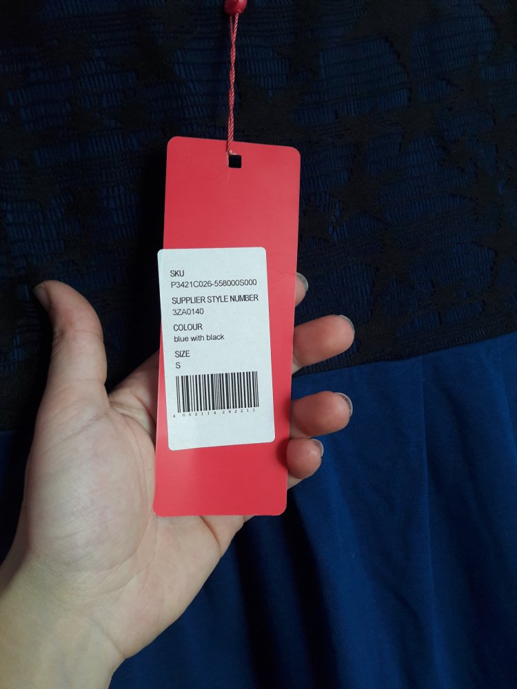 Pink Loop Kleid Gr. S Sterne Zalando