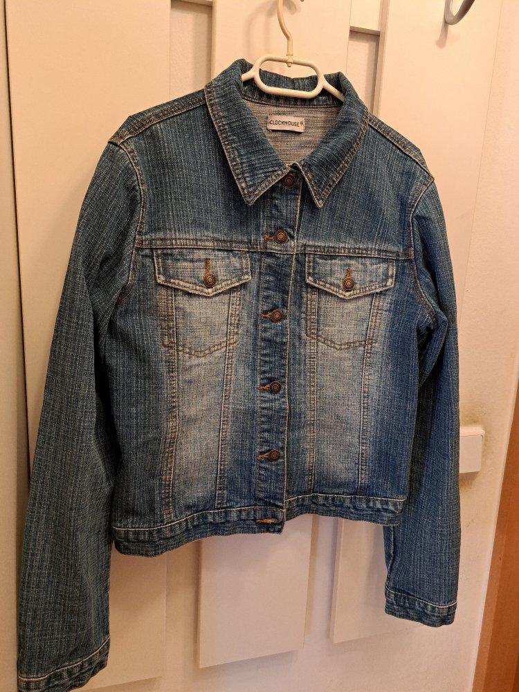 Jeans Jacke Gr. 38 Denim