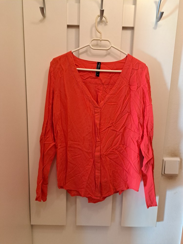 Bluse Gr. 38 in Koralle Business