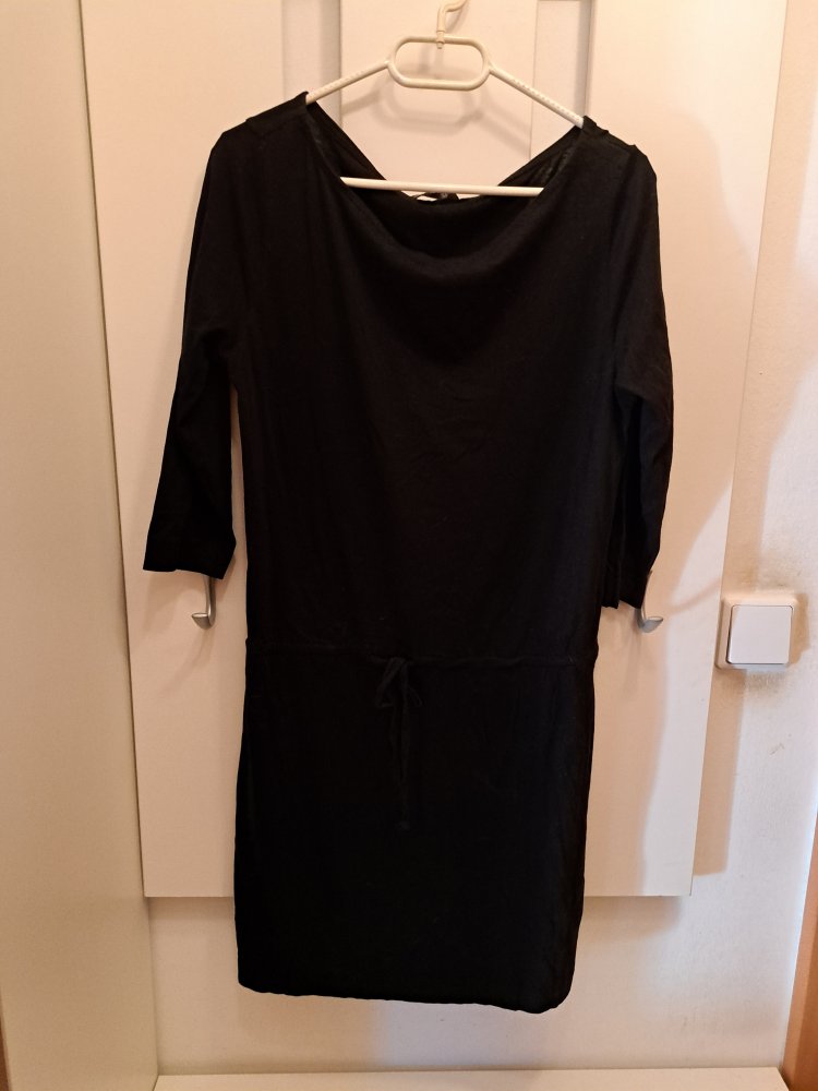 H&M Kleid Gr. S Basic schwarz