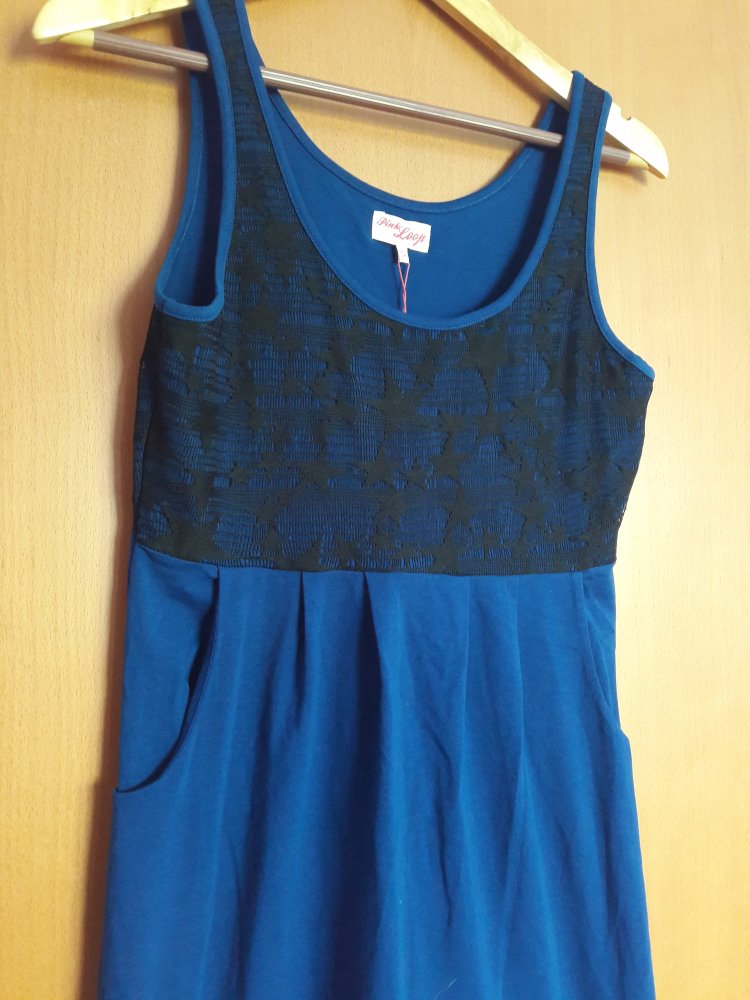 Pink Loop Kleid Gr. S Sterne Zalando