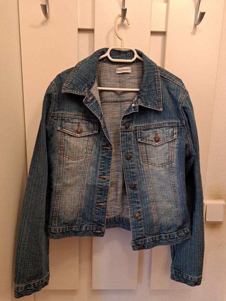 Jeans Jacke Gr. 38 Denim