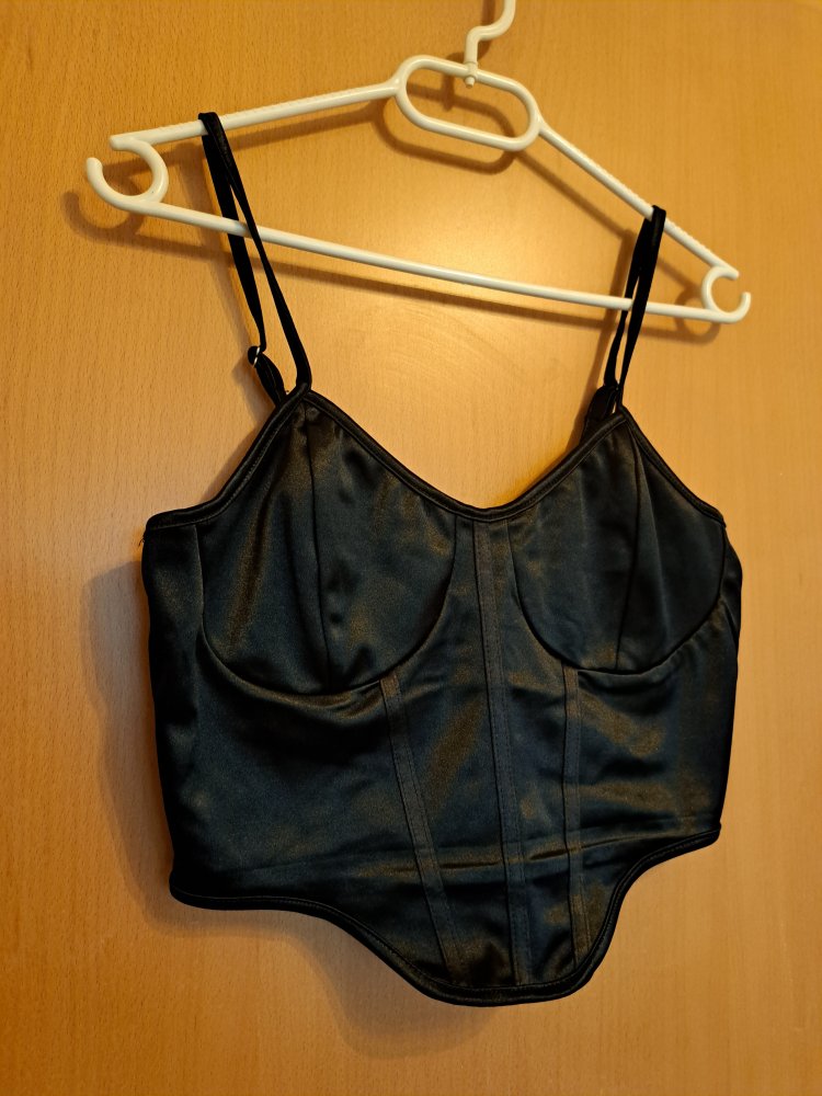Bustier Top Gr. 38 Satin Dessous