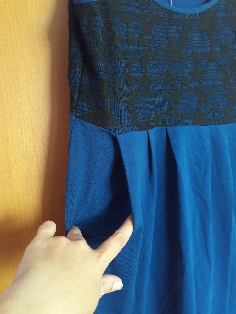 Pink Loop Kleid Gr. S Sterne Zalando