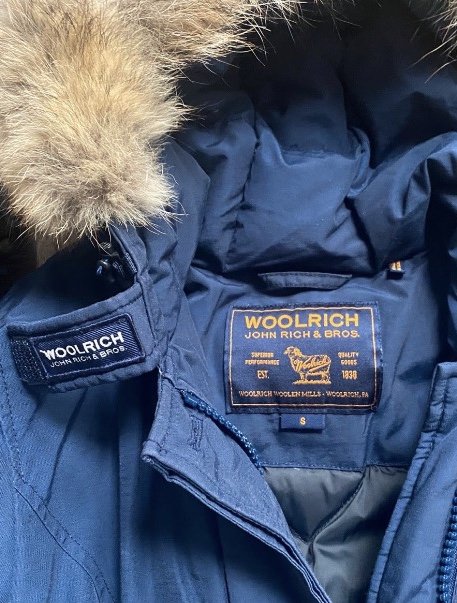 Woolrich Parka Blau S - sehr guter Zustand