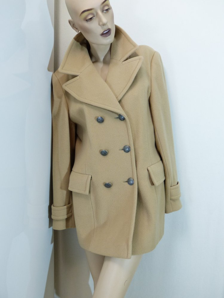 luxus Woll Cabanmantel