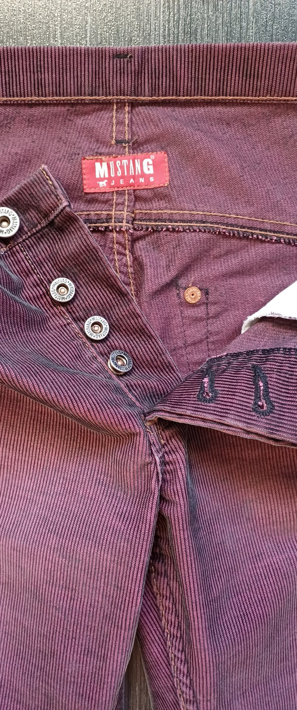 Mustang Bootcut- Cordhose mit Waschung