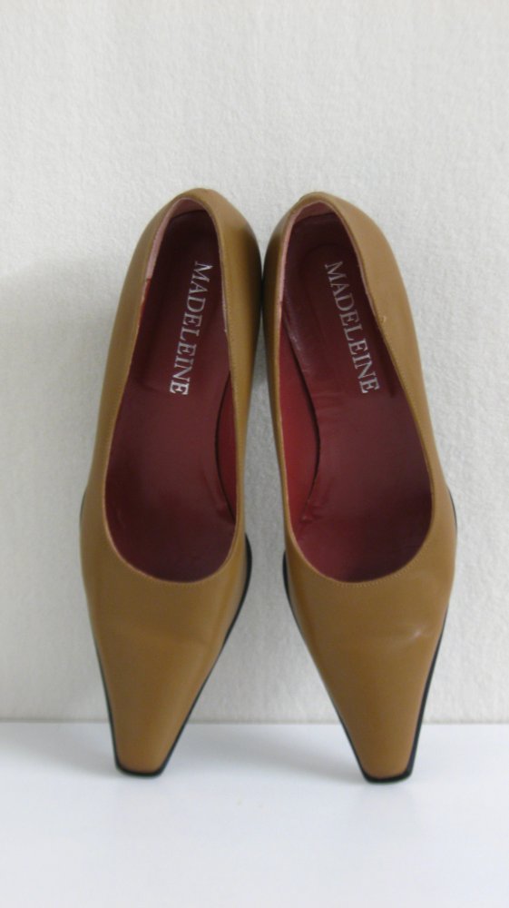 spitze Pumps, 100% Leder