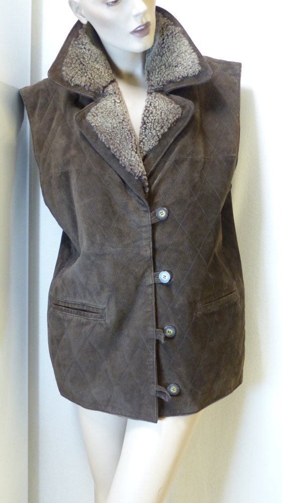 lange Lederweste von Emotion