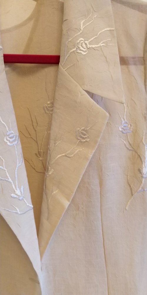 Zweiteiler, lange Bluse + Top, Gr. 40/42