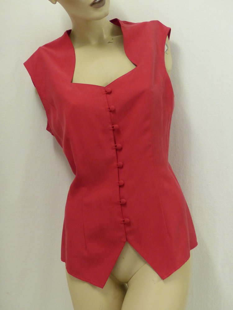 Madeleine Bluse mit Schnürung, 100% Seide