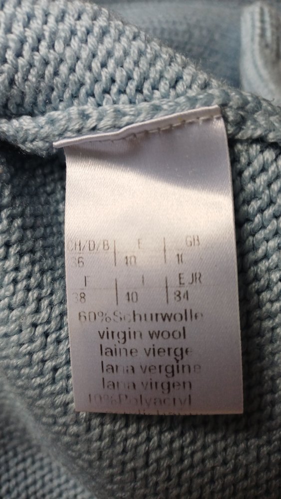 Long Woll- Stehkrangenpullover