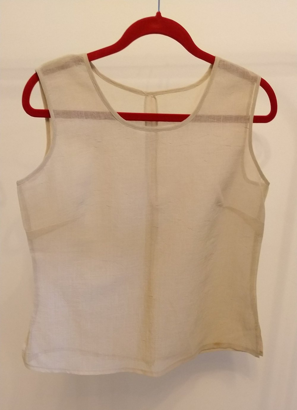 Zweiteiler, lange Bluse + Top, Gr. 40/42