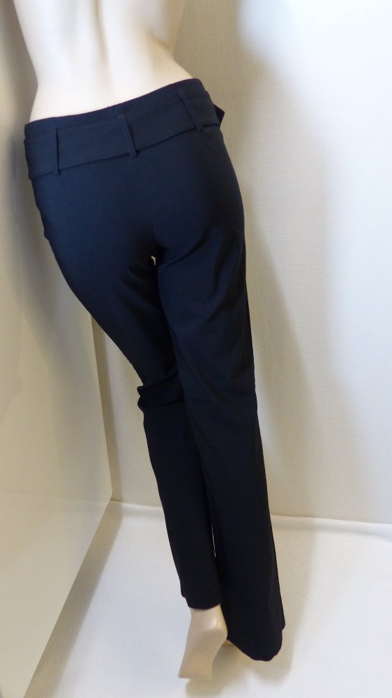 Hose mit Gürtel, stretch, 70 % Viskose